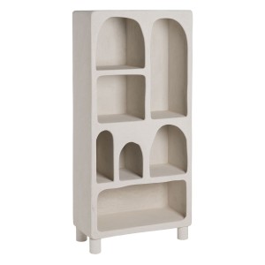 Shelves WILMA White MDF Wood 80 x 38 x 170 cm