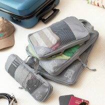 Suitcase Organiser Compression Bags Compakube InnovaGoods 4 Pieces