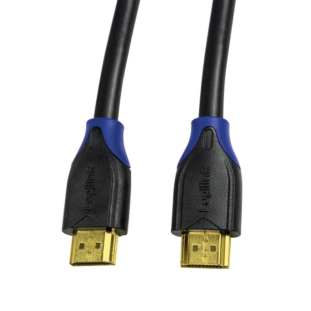 HDMI Kabel mit Ethernet LogiLink CH0066 10 m Schwarz