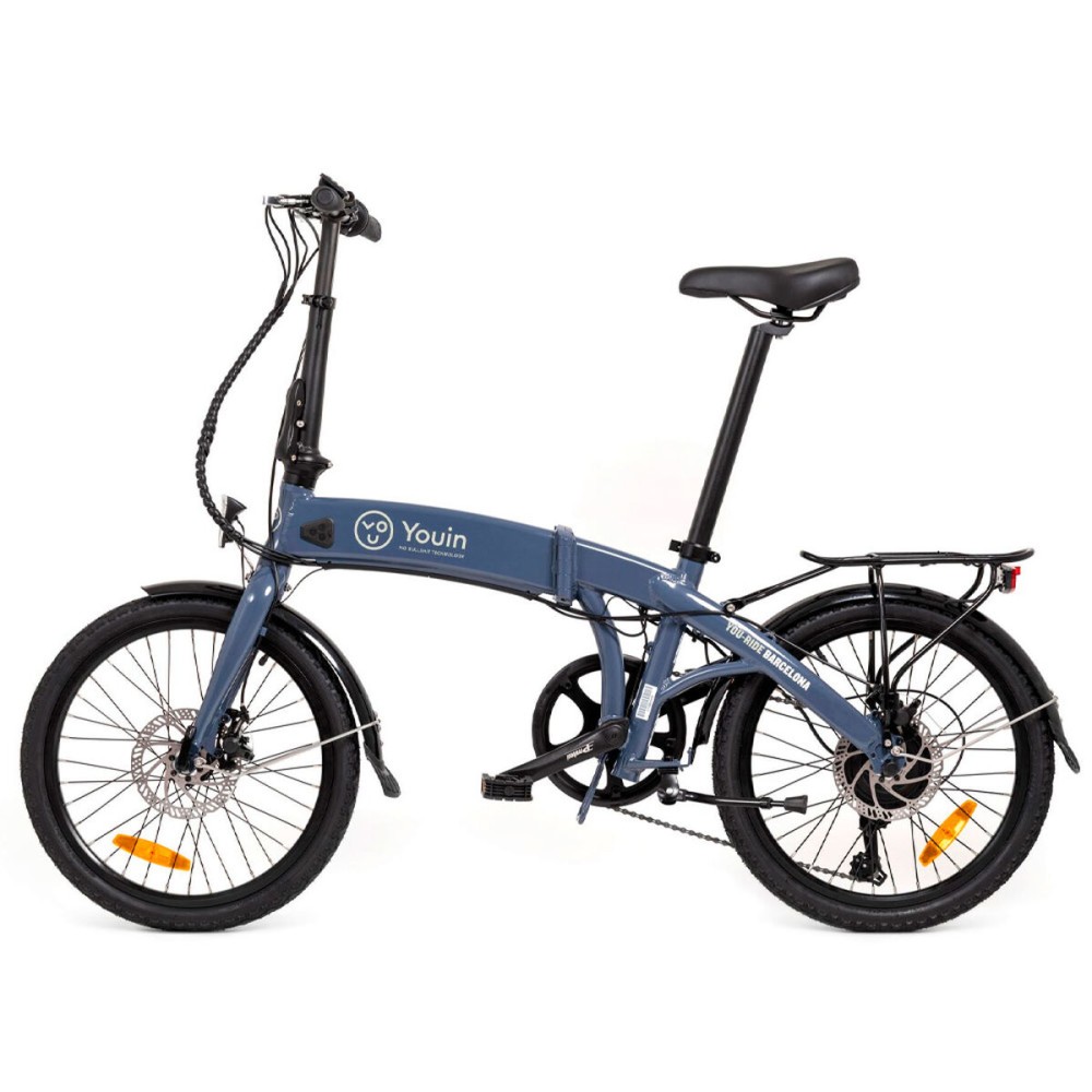 Electric Bike Youin You-Ride Barcelona Blue 9600 mAh 20" 250 W