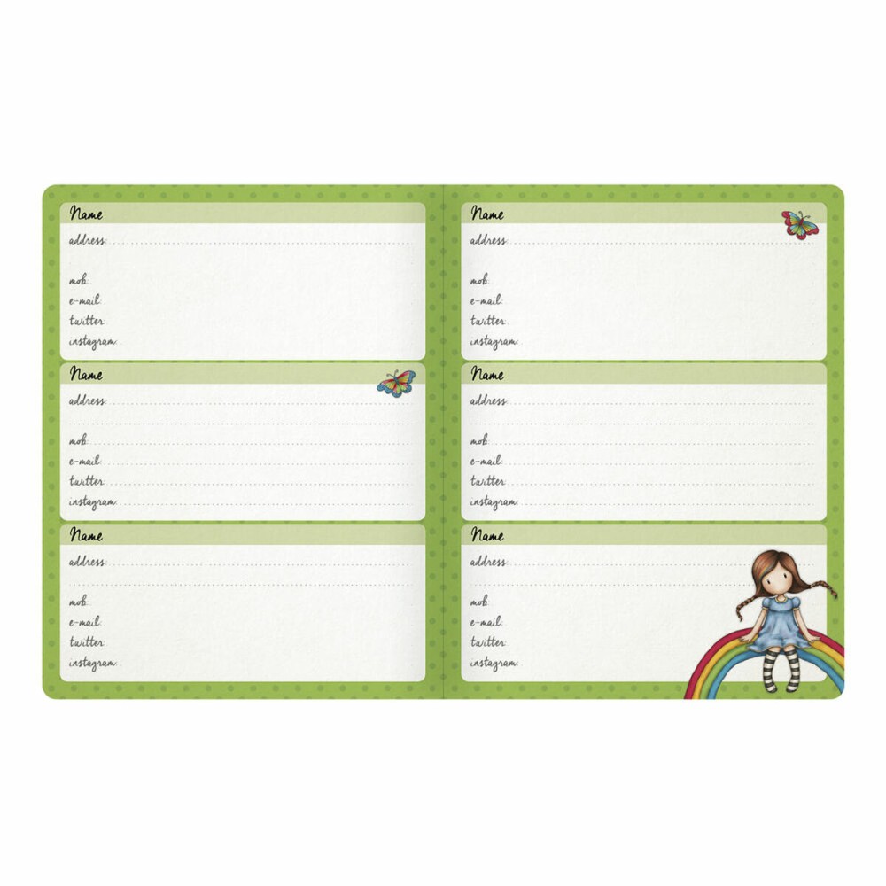 Agenda Gorjuss Carousel (11.5 x 14.5 x 2 cm)