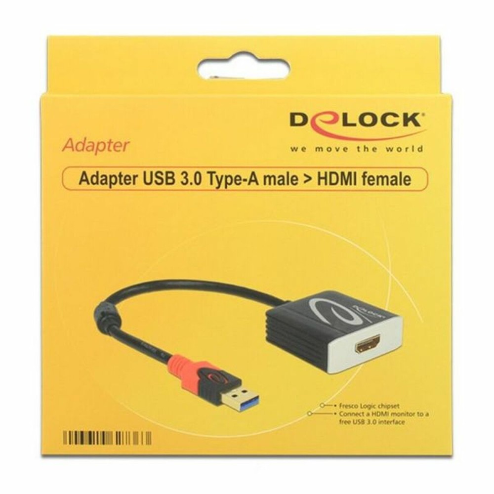 USB 3.0-zu-HDMI-Adapter DELOCK 62736 20 cm