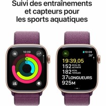 Montre intelligente Apple Violet Rose Or