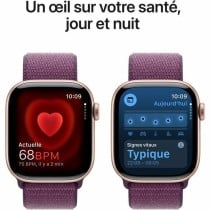 Montre intelligente Apple Violet Rose Or