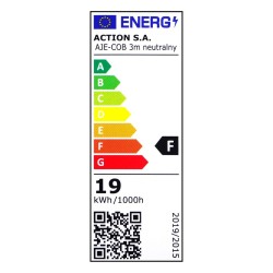 Bande lumineuse Activejet AJE-COB 3m neut (1 Pièce) (1 Unité)