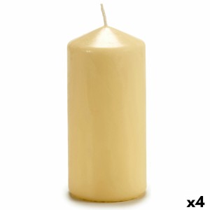 Kerze 15,5 cm Creme (4 Stück)