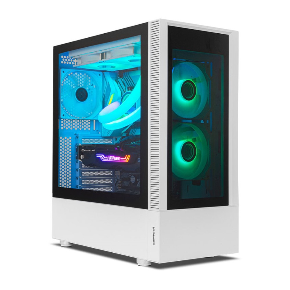 ATX Semi-tower Box Nox Hummer Nemesis White