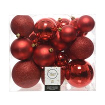 Christmas Baubles Decoris Red