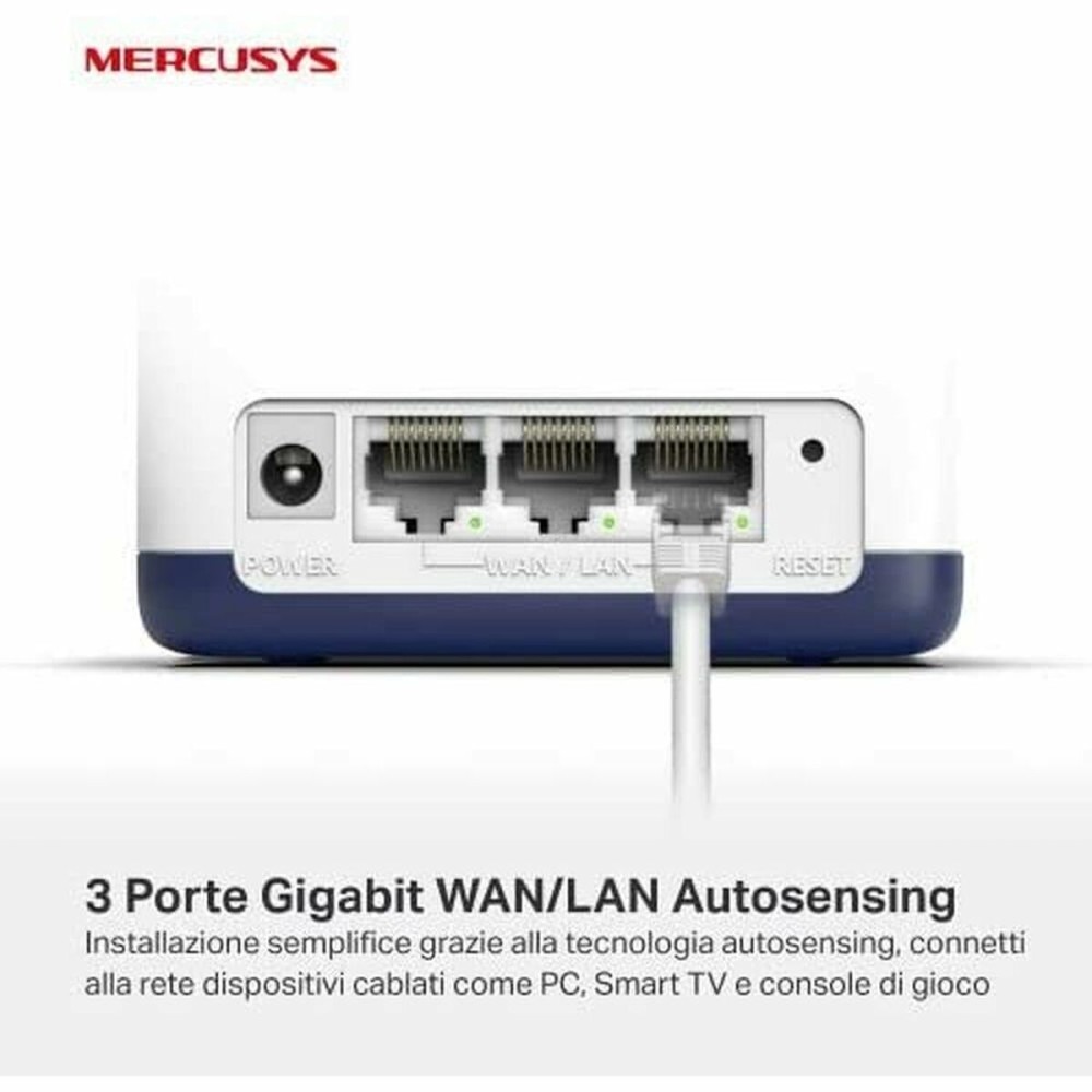 Schnittstelle Mercusys Halo H50G 1300 Mbps Mesh