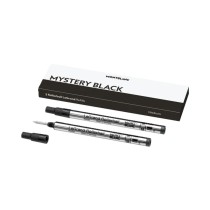 Refill for ballpoint pen Montblanc MISTERY BLACK Black 2 Units (2 Units)