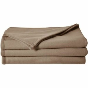 Couverture Poyet  Motte Poleco Taupe 180 x 220 cm