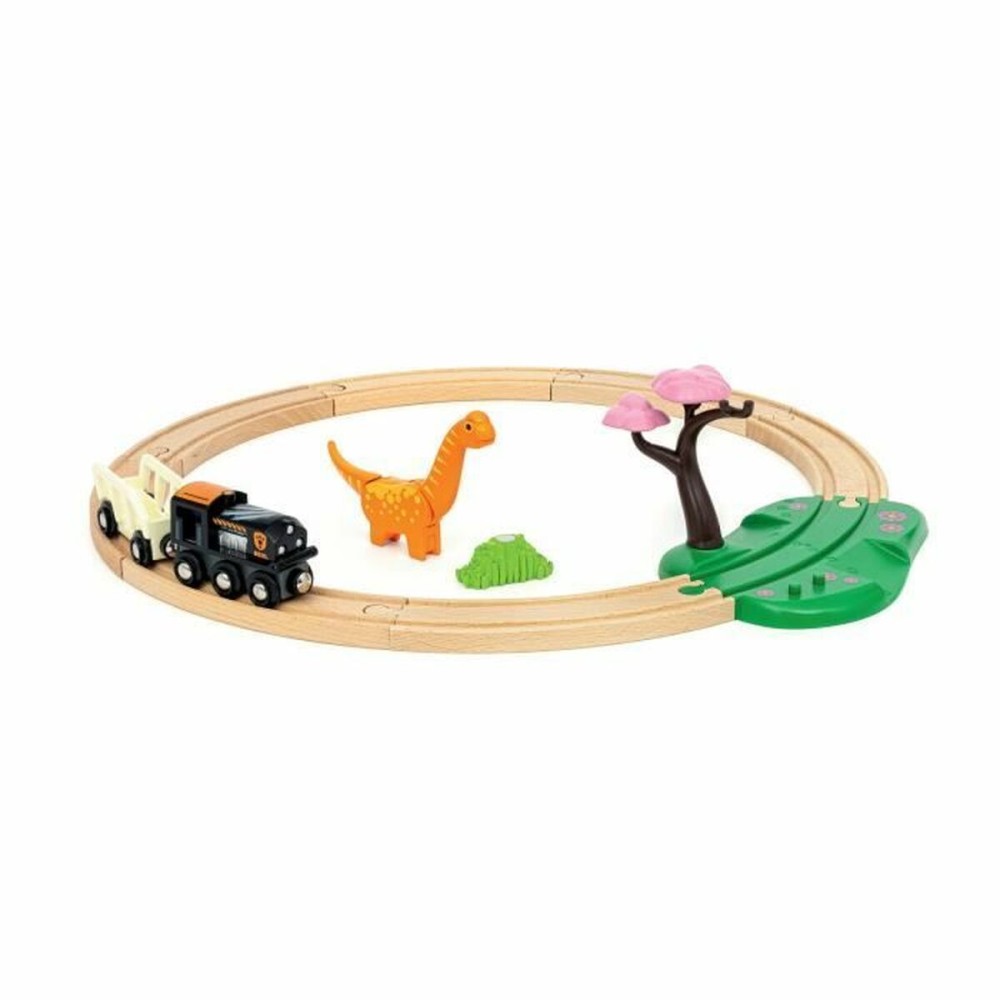 Train avec circuit Brio Dinosaur circle set