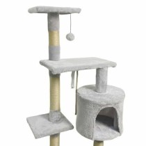 Kratzbaum für Katzen Paloma tree Grau Plüsch Holz Sisal (1 Stück)