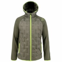 Sportjacke Unisex Joluvi Hybrid Rik grün