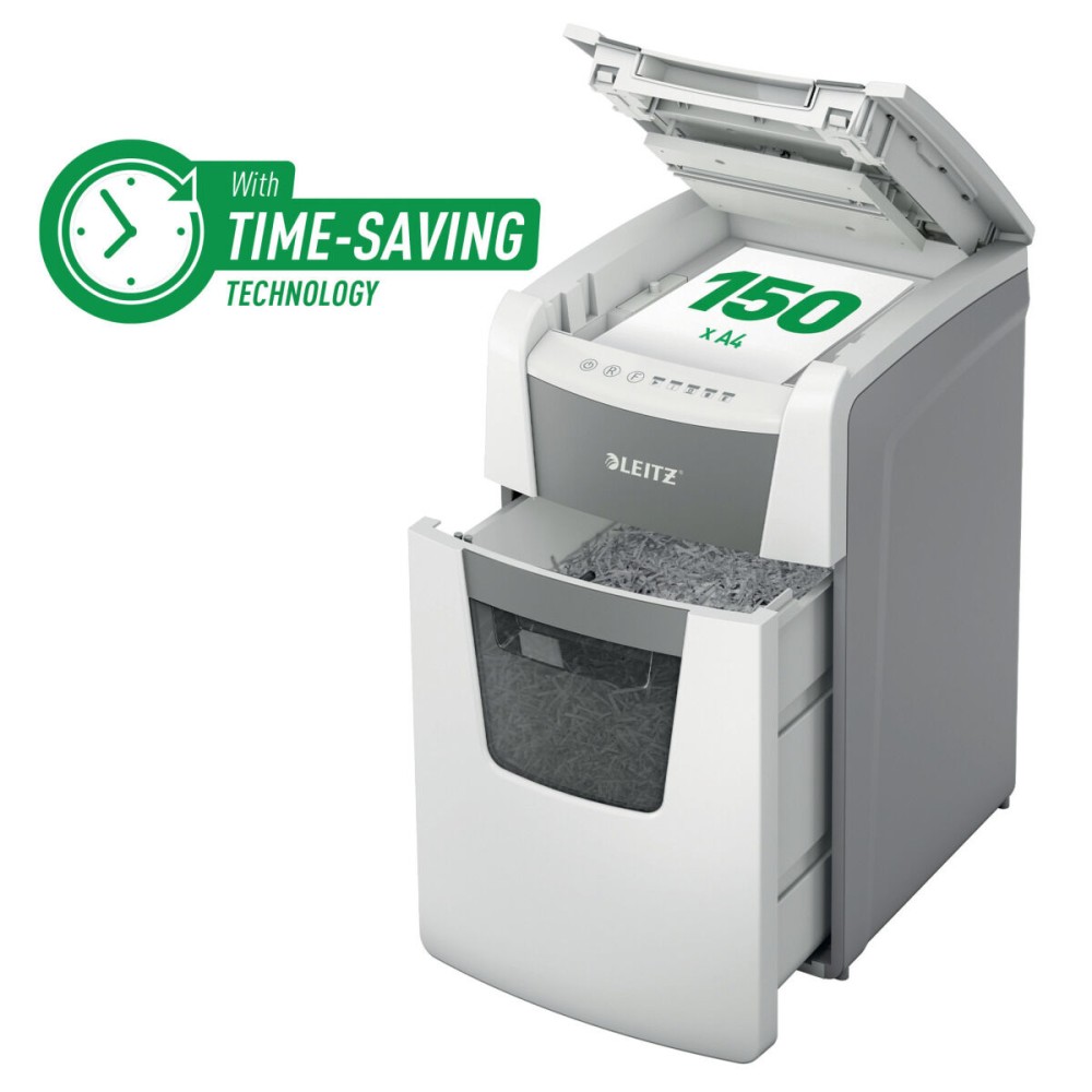 Micro-Cut Paper Shredder Leitz IQ 150 Autofeed P5