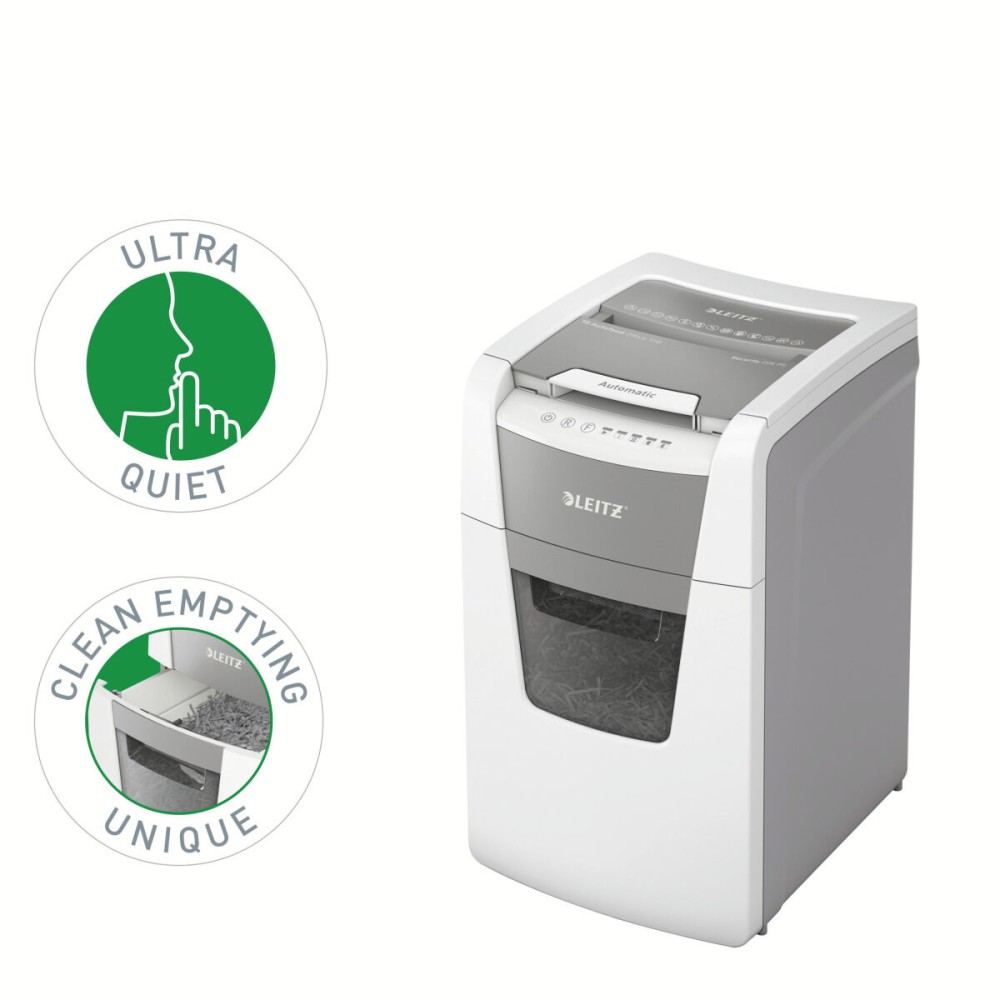 Micro-Cut Paper Shredder Leitz IQ 150 Autofeed P5