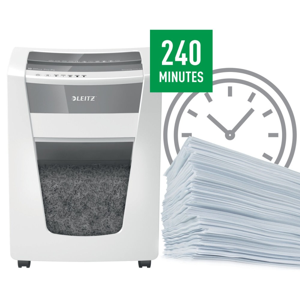 Déchiqueteuse de Papier Leitz Office Pro P4 Leitz IQ 30 L