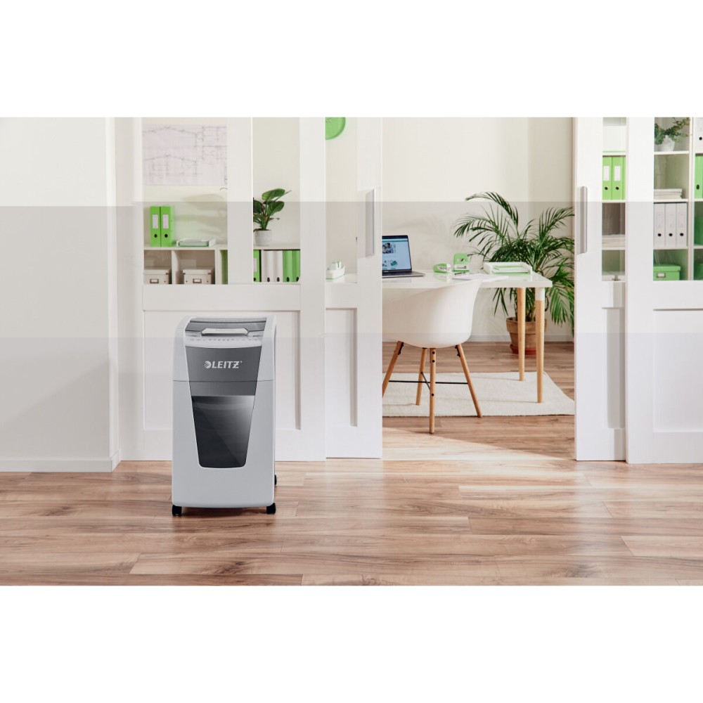 Micro-Cut Paper Shredder Leitz IQ 300 Autofeed P5 60 L