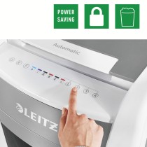 Micro-Cut Paper Shredder Leitz IQ 300 Autofeed P5 60 L