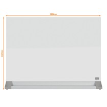 Magnetic board Nobo White Crystal