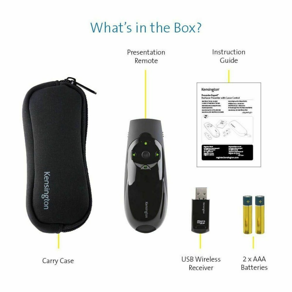 Laser Pointer Kensington Expert  Wireless