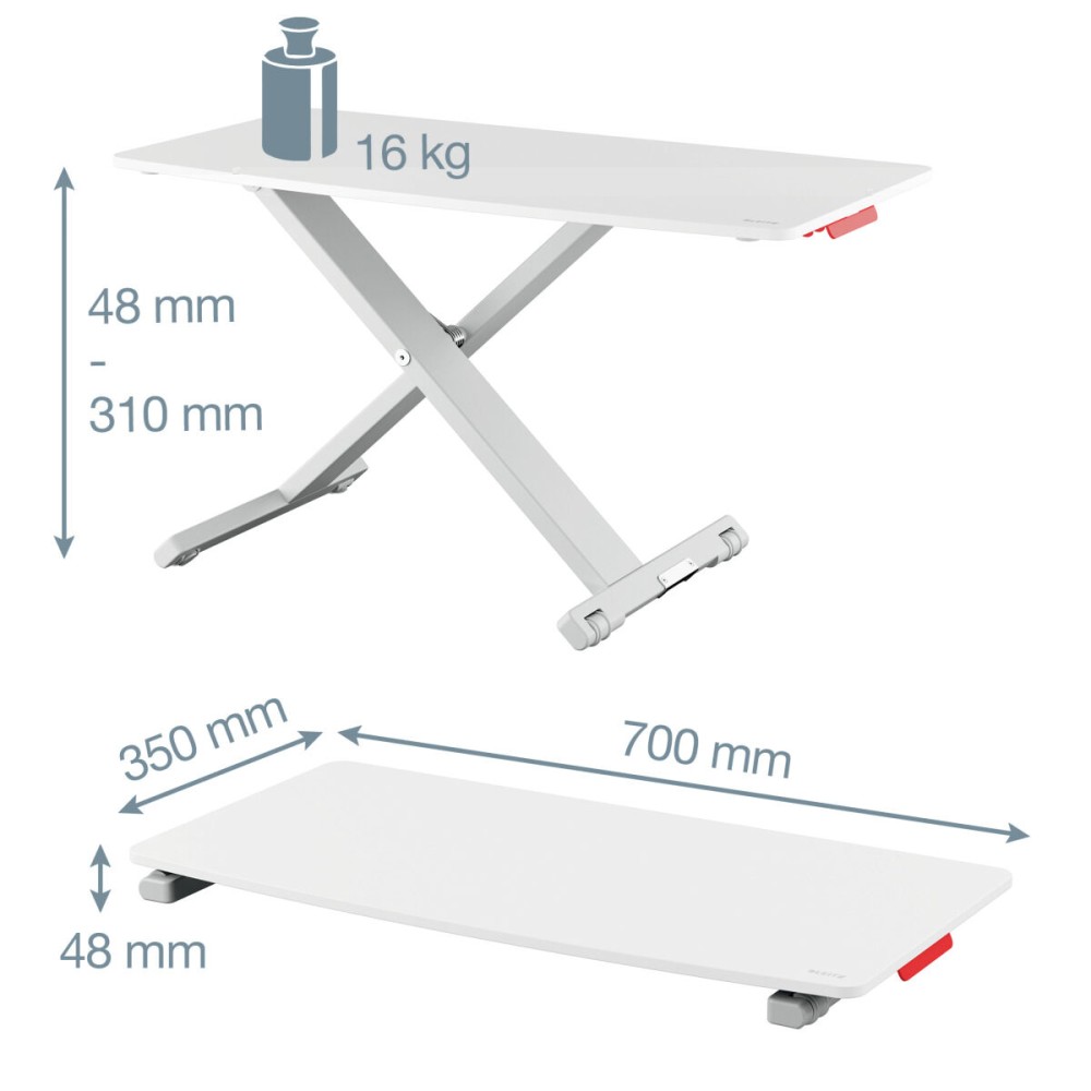 Smartphone- oder tablett-support Leitz