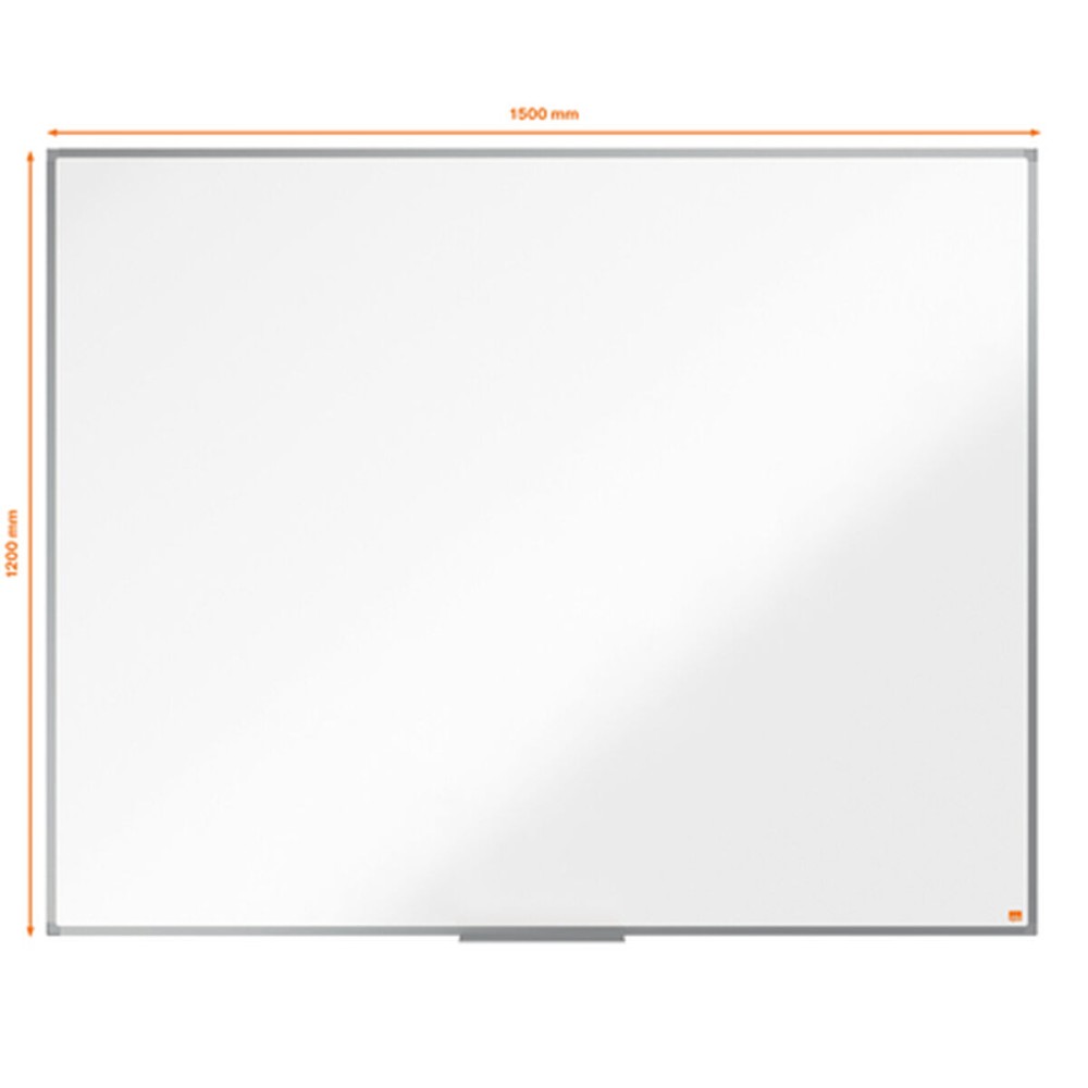 Tableau magnétique Nobo Essence Blanc Acier 150 x 120 cm