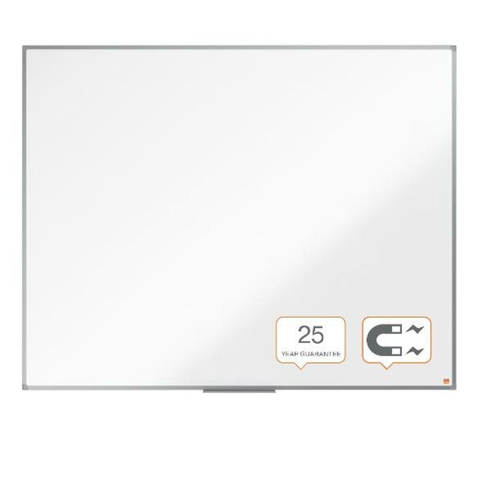 Tableau magnétique Nobo Essence Blanc Acier 150 x 120 cm