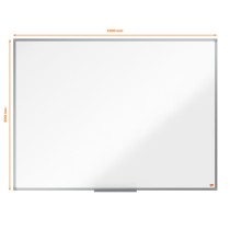 Magnetic board Nobo Essence White Steel 120 x 90 cm