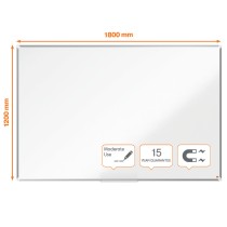 Magnetic board Nobo Premium Plus White Aluminium Steel