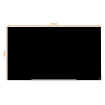 Magnetic board Nobo Impression Pro Black Crystal 190 x 100 cm