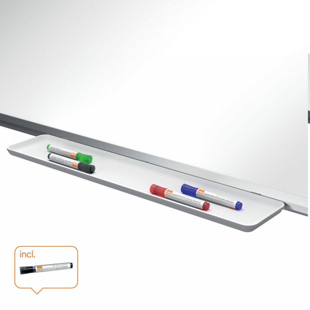 Tableau magnétique Nobo Premium Plus Blanc Aluminium 120 x 90 cm