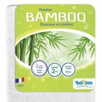 Matelas pour lit de bébé YOOPIDOO Bamboo 60 x 120 cm