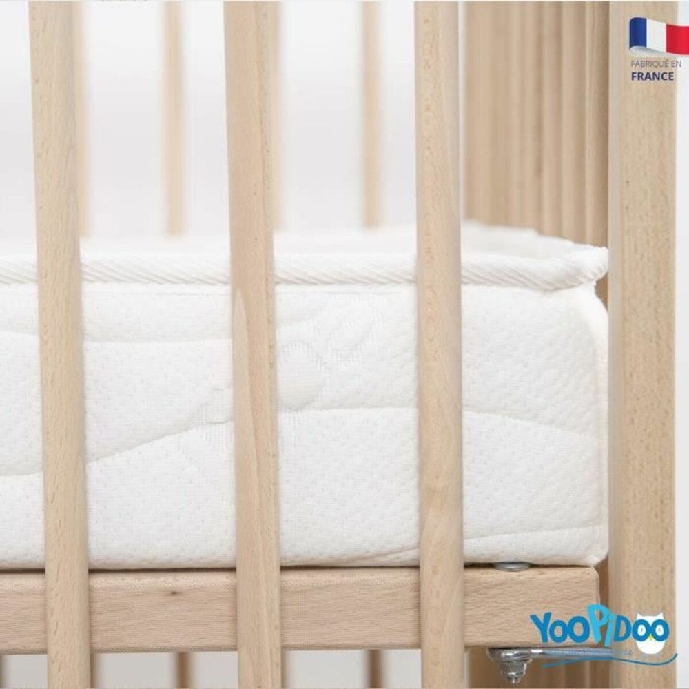 Cot mattress YOOPIDOO Bamboo 60 x 120 cm