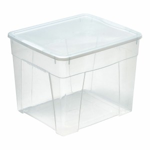 Seau de conteneur Mondex space box 4 h 34,5l Transparent polypropylène 34,5 L 42 x 35 x 33 cm