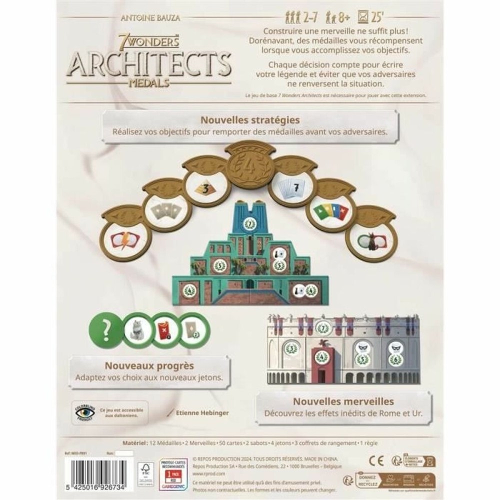 Board game Asmodee 7 Wonders : Architects