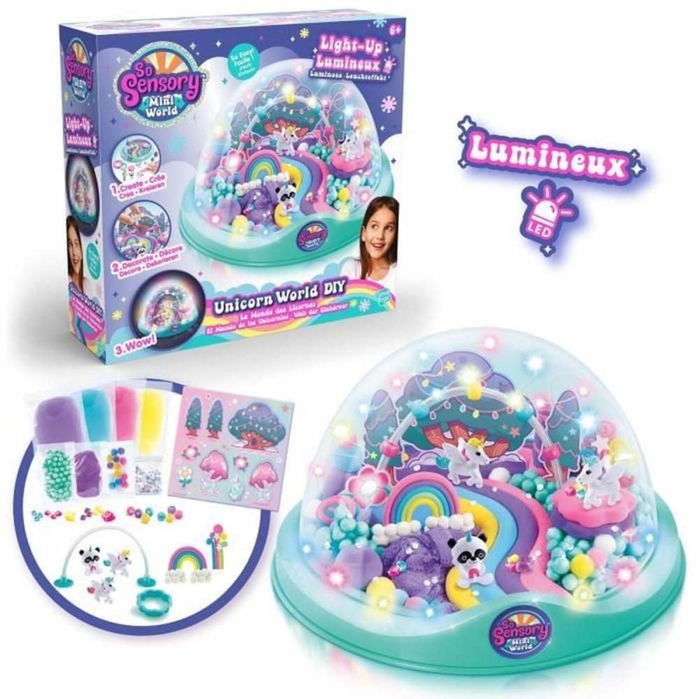 Pâte à modeler en argile Canal Toys So Sensory Mini World Violet