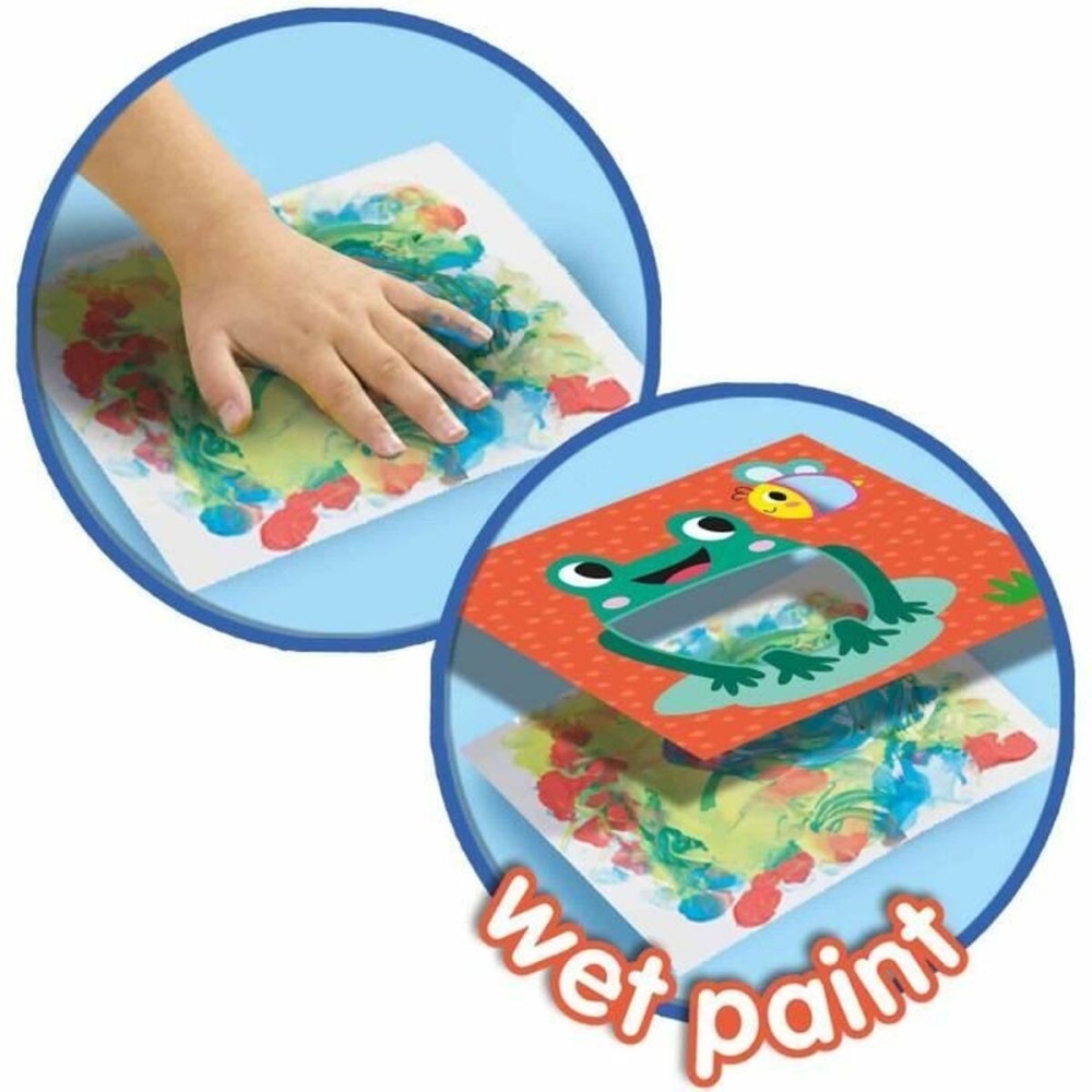 Zeichenset SES Creative Eco Finger Paint Cards