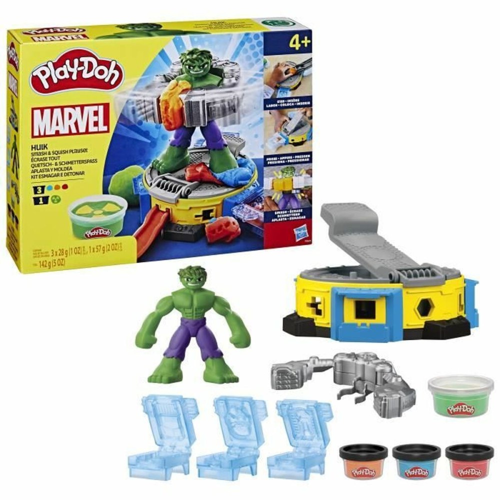 Modelling Clay Game Play-Doh Hulk Smash It All Multicolour