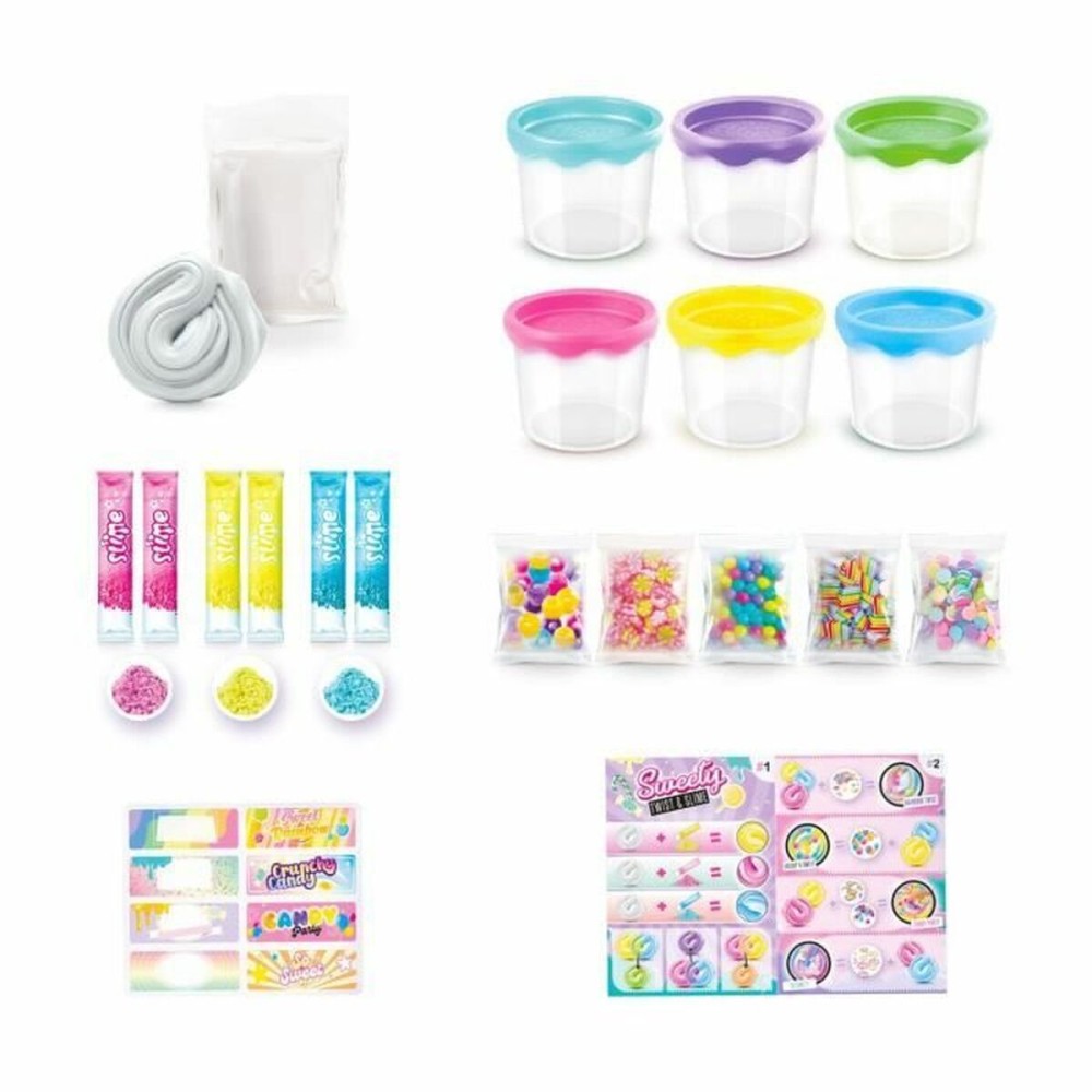 Modelling Clay Game Canal Toys Twist & Slime Sweety Kit