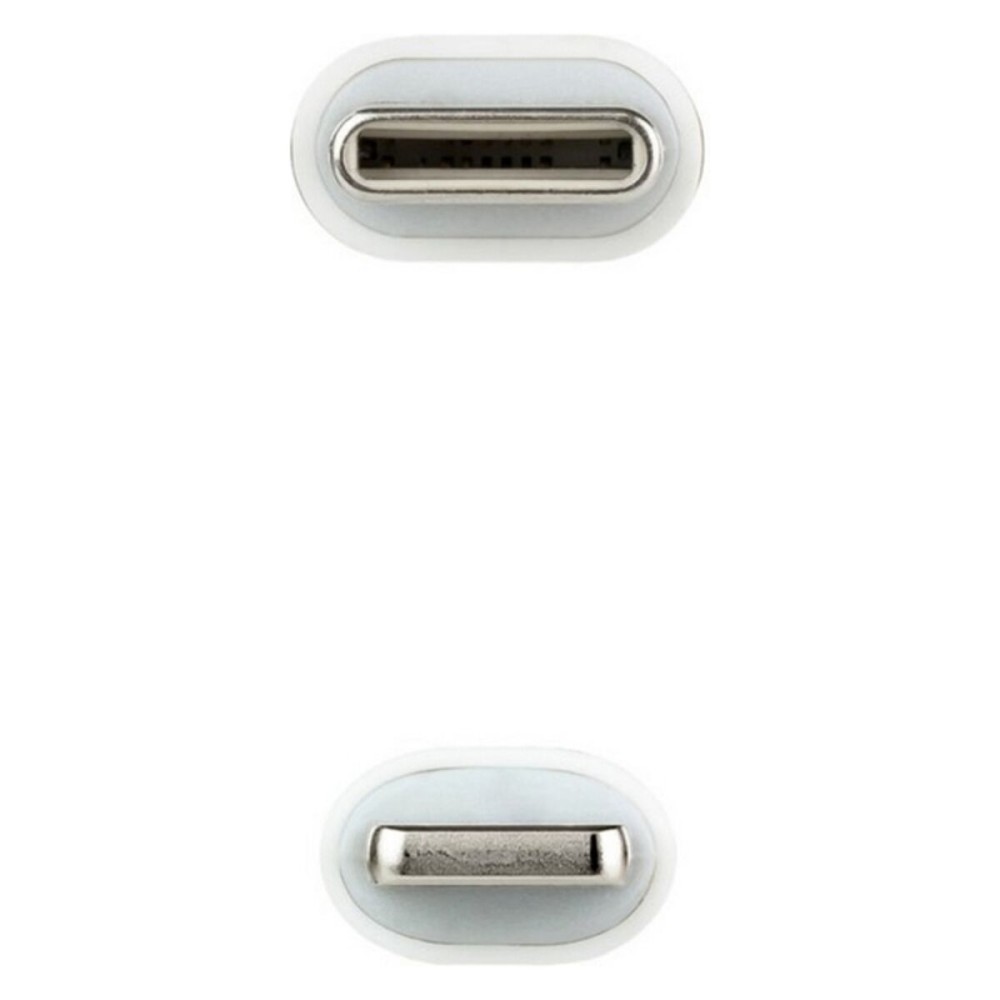 Lightning Cable NANOCABLE 10.10.0602 White 2 m