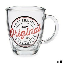 Tasse mug Vivalto Original Transparent 320 ml (6 Unités)