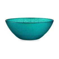 Bol Vivalto 623915 Turquoise verre Ø 15 cm (6 Unités)