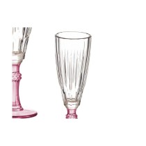 Champagne glass Vivalto PR05720ST3/BHA6 PINK Pink Crystal 170 ml (6 Units)