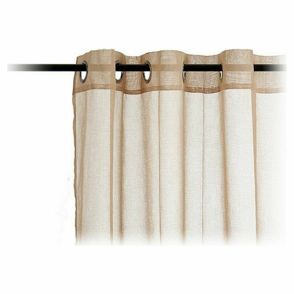 Curtains 140 x 260 cm Beige (6 Units)