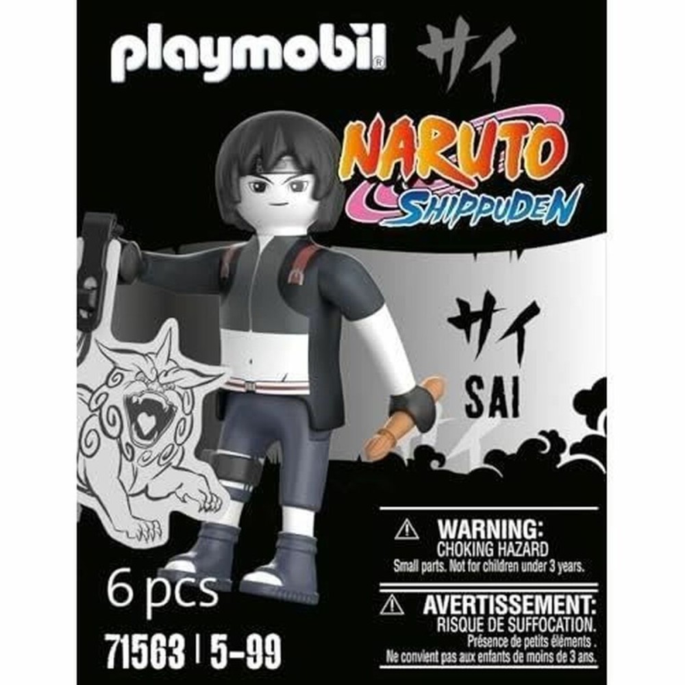 Figure Playmobil Naruto 71563 6 Pieces