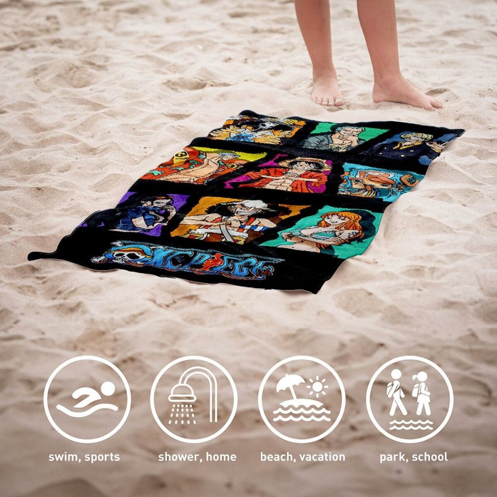 Beach Towel One Piece Multicolour 70 x 140 cm