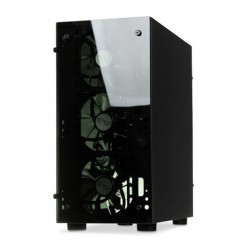 Micro ATX Midtower Case Ibox PASSION V4 Black Multicolour