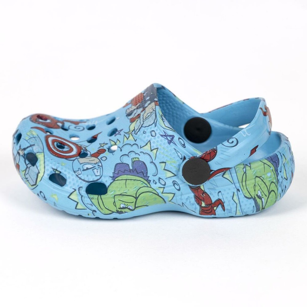 Strandclogs The Avengers Blau