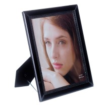 Photo frame Crystal 25,5 x 1,5 x 30,5 cm Black Traditional